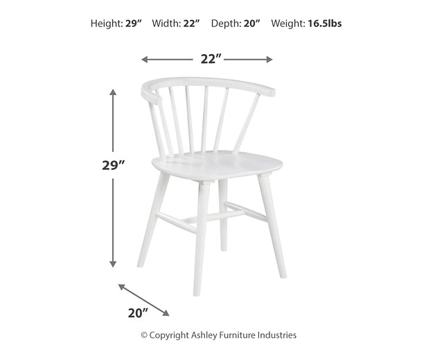 Ashley Express - Grannen Dining Room Side Chair (2/CN) Quick Ship Furniture home furniture, home decor