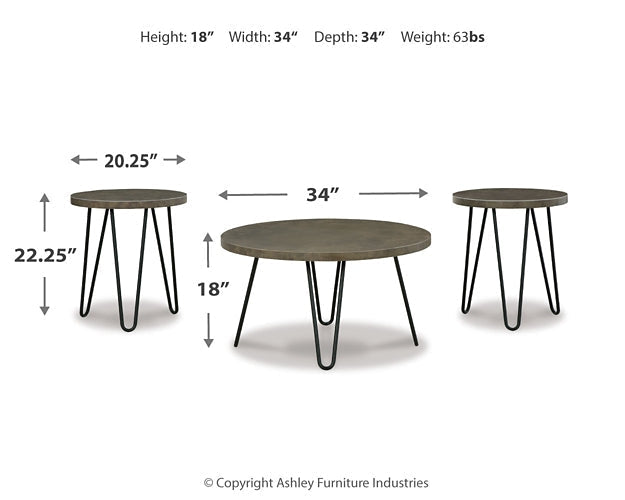 Ashley Express - Hadasky Occasional Table Set (3/CN) Quick Ship Furniture home furniture, home decor