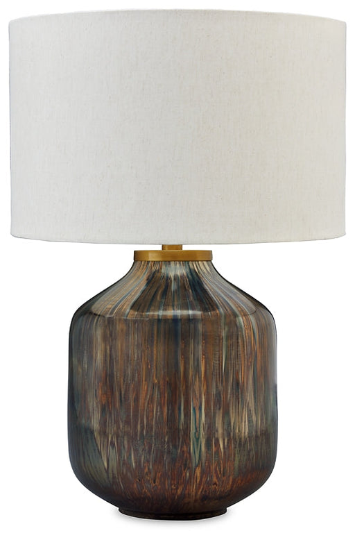 Ashley Express - Jadstow Glass Table Lamp (1/CN) Quick Ship Furniture home furniture, home decor