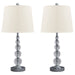 Ashley Express - Joaquin Crystal Table Lamp (2/CN) Quick Ship Furniture home furniture, home decor