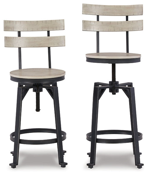 Ashley Express - Karisslyn Swivel Barstool (2/CN) Quick Ship Furniture home furniture, home decor