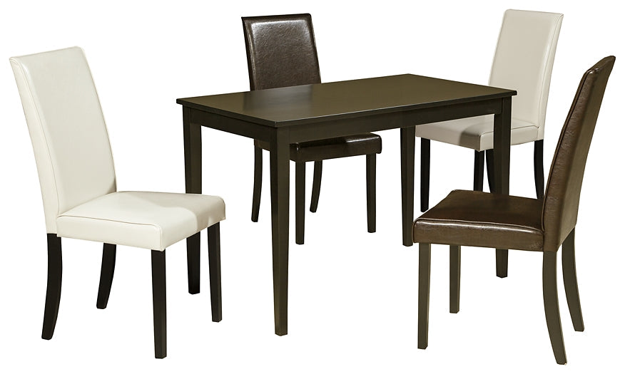 Ashley Express - Kimonte Dining Table and 4 Chairs Quick Ship Furniture home furniture, home decor