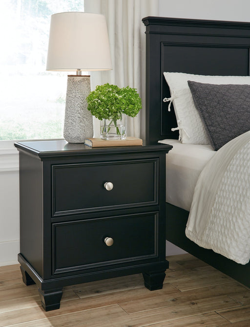 Ashley Express - Lanolee Two Drawer Night Stand Quick Ship Furniture home furniture, home decor