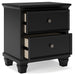 Ashley Express - Lanolee Two Drawer Night Stand Quick Ship Furniture home furniture, home decor