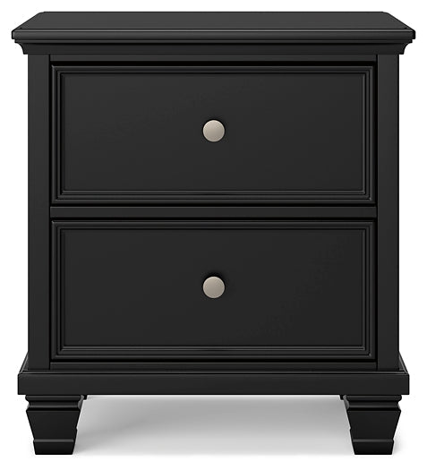 Ashley Express - Lanolee Two Drawer Night Stand Quick Ship Furniture home furniture, home decor