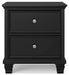 Ashley Express - Lanolee Two Drawer Night Stand Quick Ship Furniture home furniture, home decor