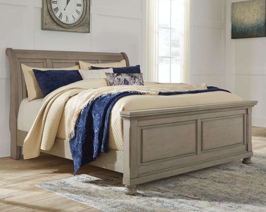 Ashley Express - Lettner Queen Sleigh Bed Quick Ship Furniture home furniture, home decor