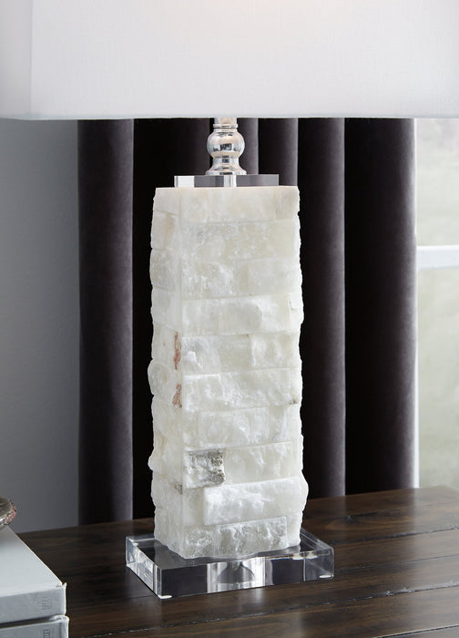 Ashley Express - Malise Alabaster Table Lamp (1/CN) Quick Ship Furniture home furniture, home decor