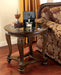 Ashley Express - Norcastle Round End Table Quick Ship Furniture home furniture, home decor