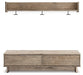 Ashley Express - Oliah Bench with Coat Rack Quick Ship Furniture home furniture, home decor