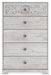 Ashley Express - Paxberry Five Drawer Chest Quick Ship Furniture home furniture, home decor