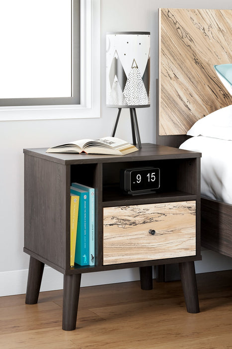 Ashley Express - Piperton One Drawer Night Stand Quick Ship Furniture home furniture, home decor