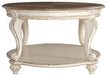 Ashley Express - Realyn Oval Cocktail Table Quick Ship Furniture home furniture, home decor